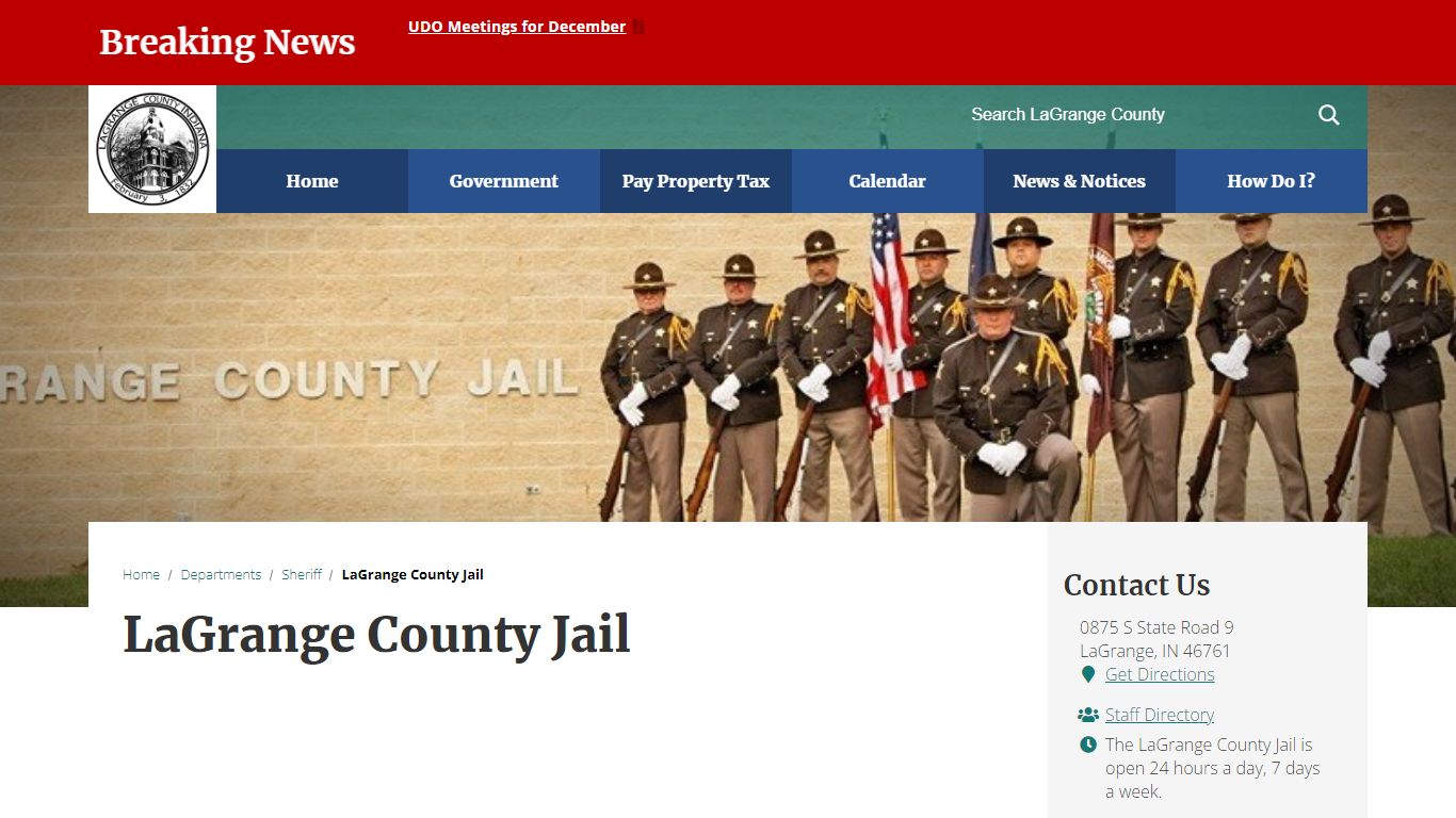 LaGrange County Jail / LaGrange County, Indiana